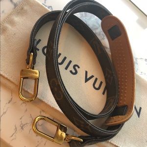 Authentic Louis Vuitton Monogram Crossbody Strap